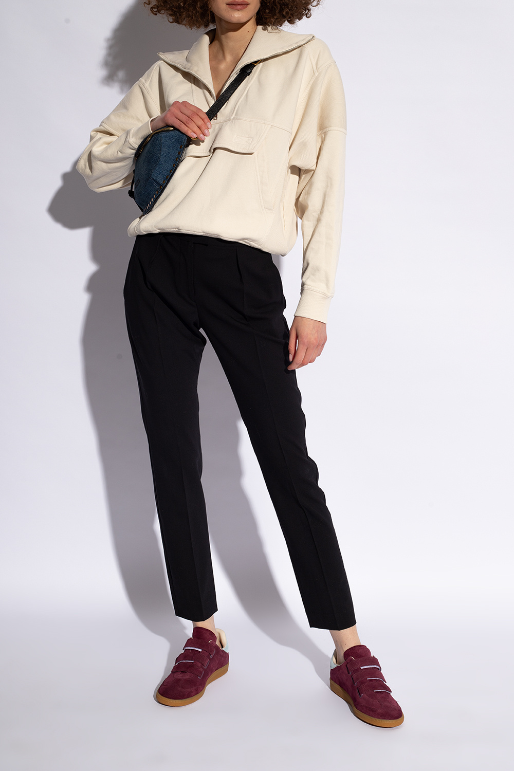ベスト・ジレ ISABEL MARANT Women Outer 24AGI0030FAB3D02I 23EC Beige HANIS COAT Woman ecru | ISABEL MARANT Official online store